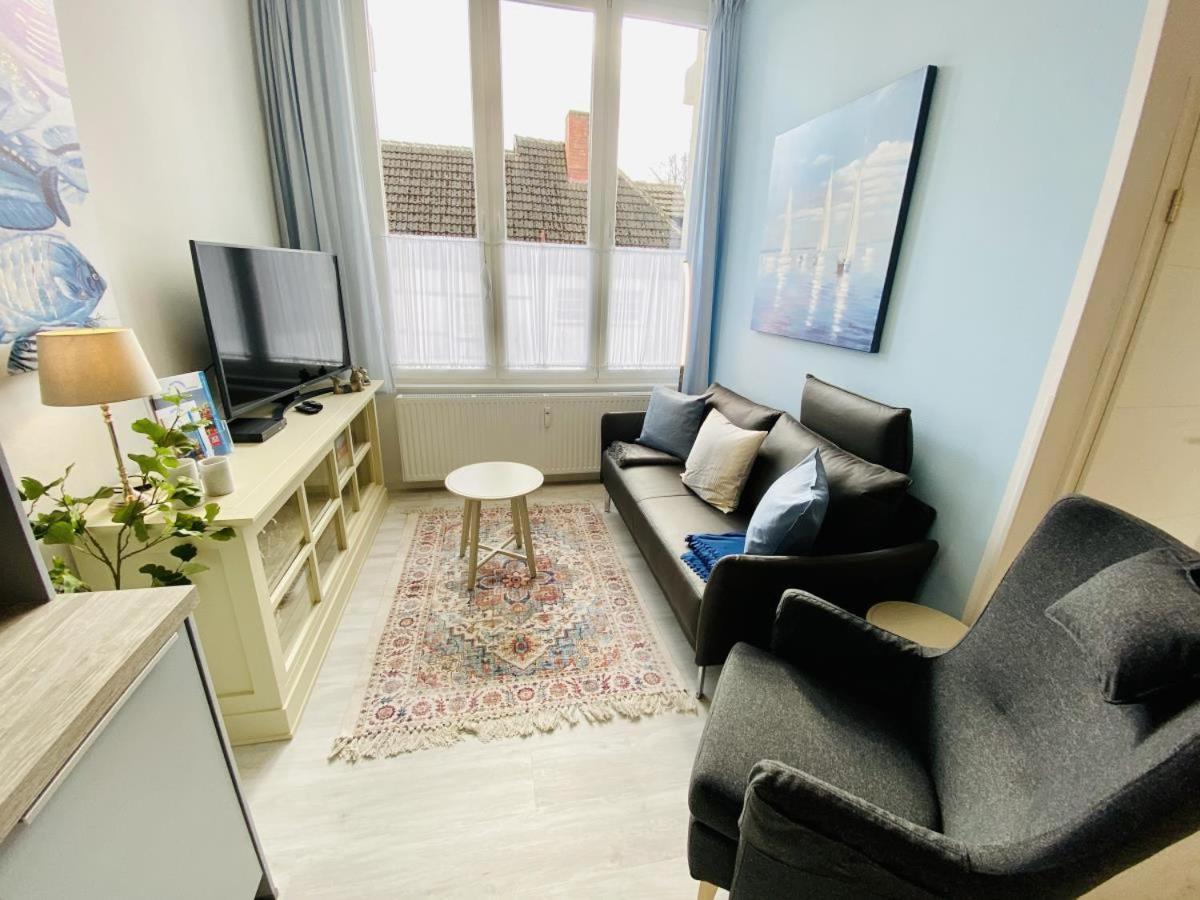 Berringer, Scholle, Direkt An Der Promenade Apartment Rostock Exterior photo